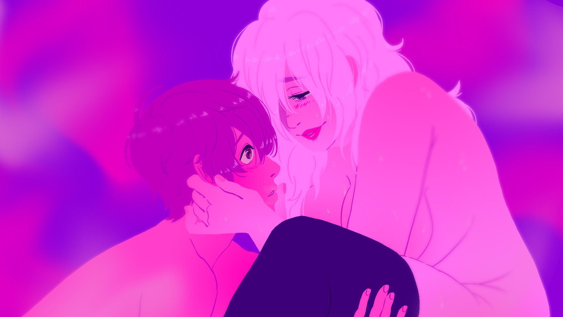 Scène +18 du VN Koumon no Hana (Route Mei)