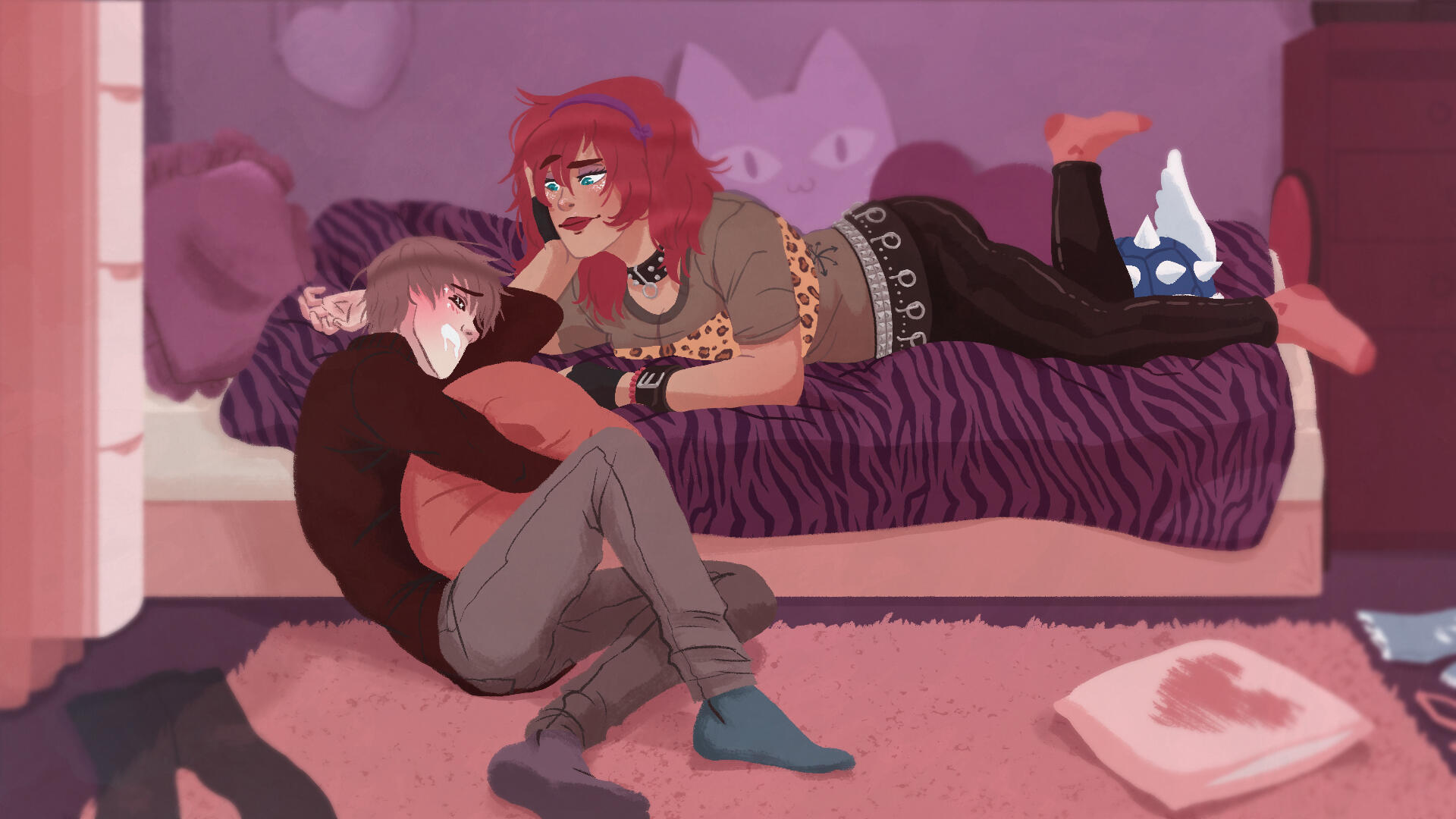 Keito s&#39;endort sans le vouloir chez Mai