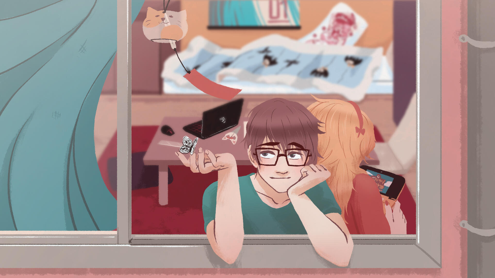 Illustration de la fin d&#39;amitié