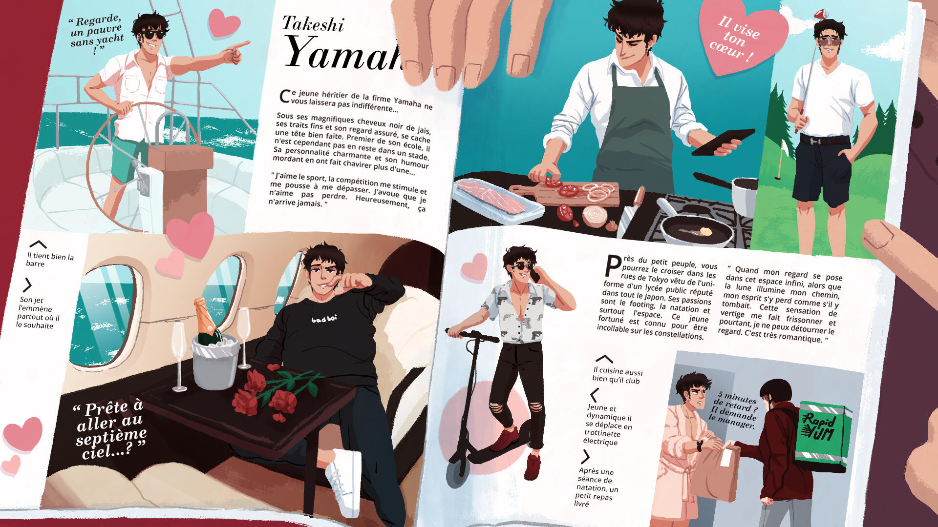 On demande à Takeshi de prouver qu&#39;il est un vrai capitaliste